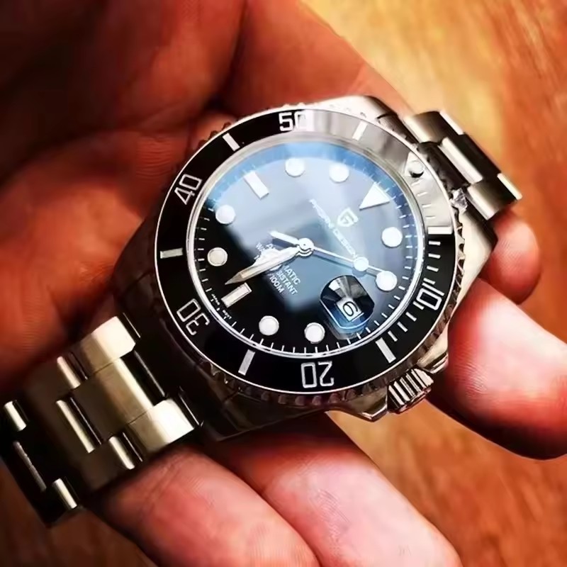 Rolex Watch Submariner - Pagani design mecânico moldura de cerâmica