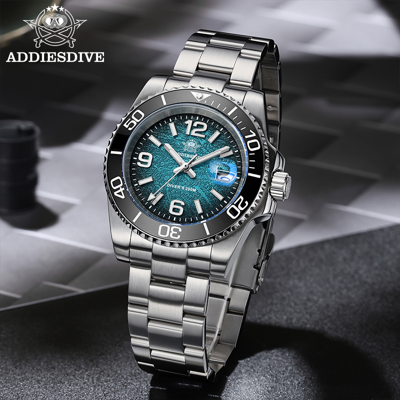 Rolex Watch Submariner - Addiesdive 2025 novo relógio masculino mergulho