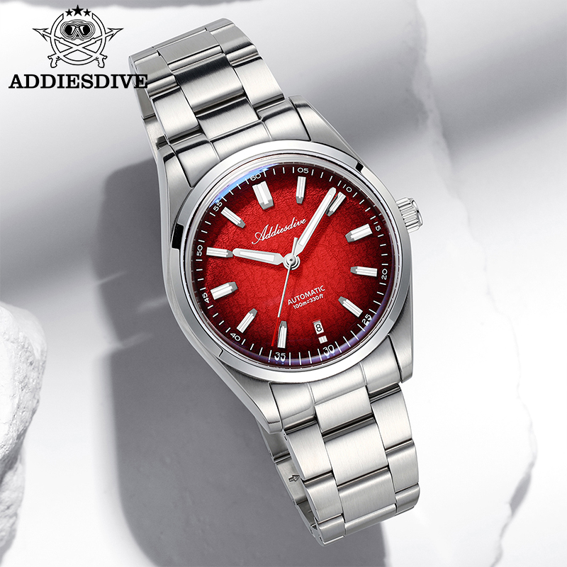Stainless Bracelet Diver - Addiesdive relógio para presente 39mm automático