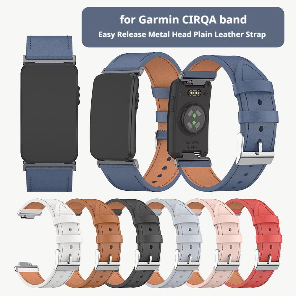 Leather Strap Quick Release - Pulseira de Couro para Garmin CIRQA