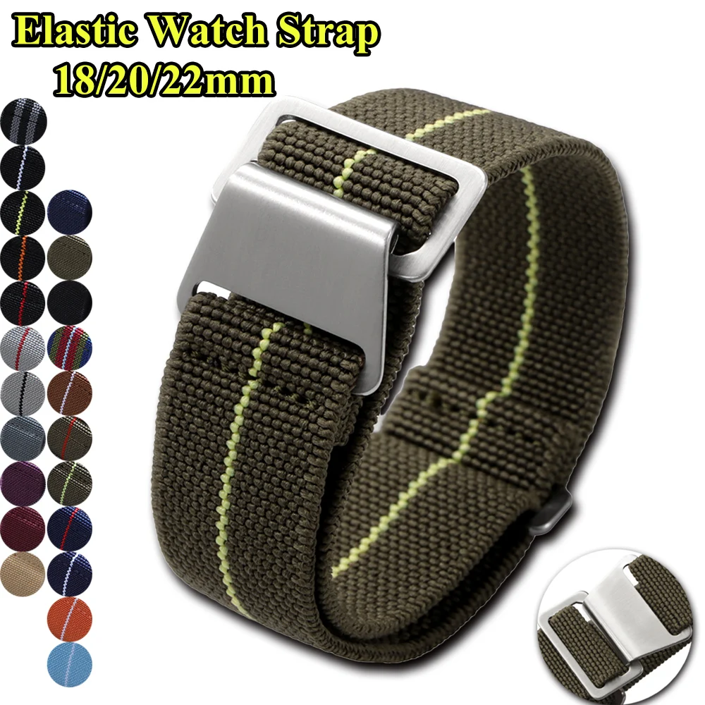 Pulseira de relógio elástica 1 - Nato Strap Nylon avaliação e preço