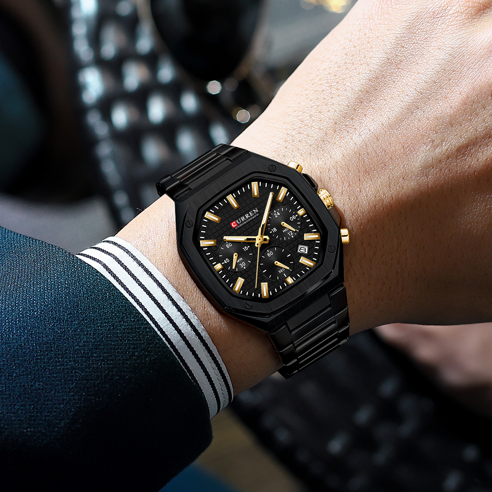 CURREN Casual Versatilidade Ma - Patek Philippe Watch Nautilus avaliação e preço