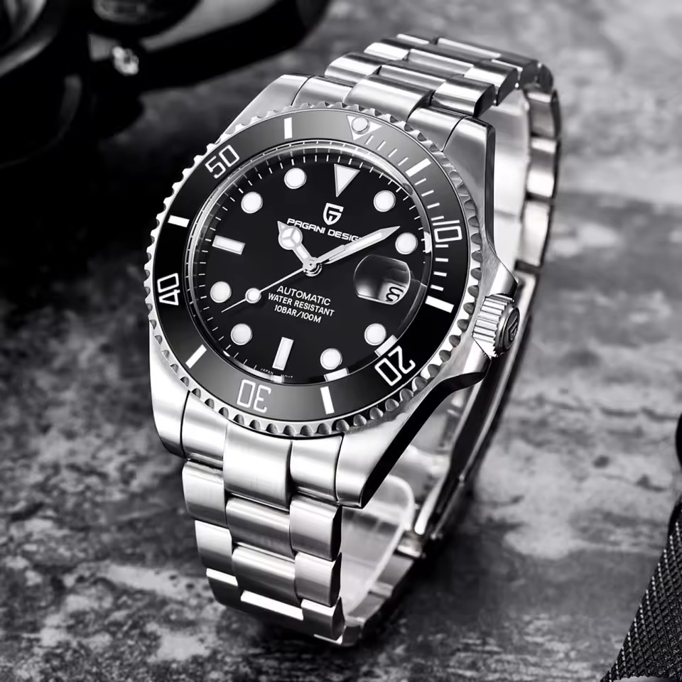 Pagani design mecânico moldura - Rolex Watch Submariner avaliação e preço
