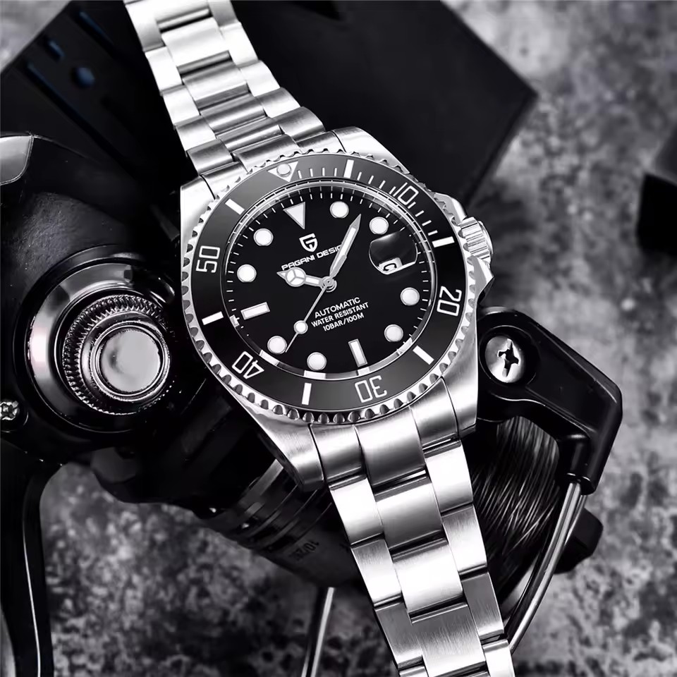 Pagani design mecânico moldura - Rolex Watch Submariner avaliação e preço