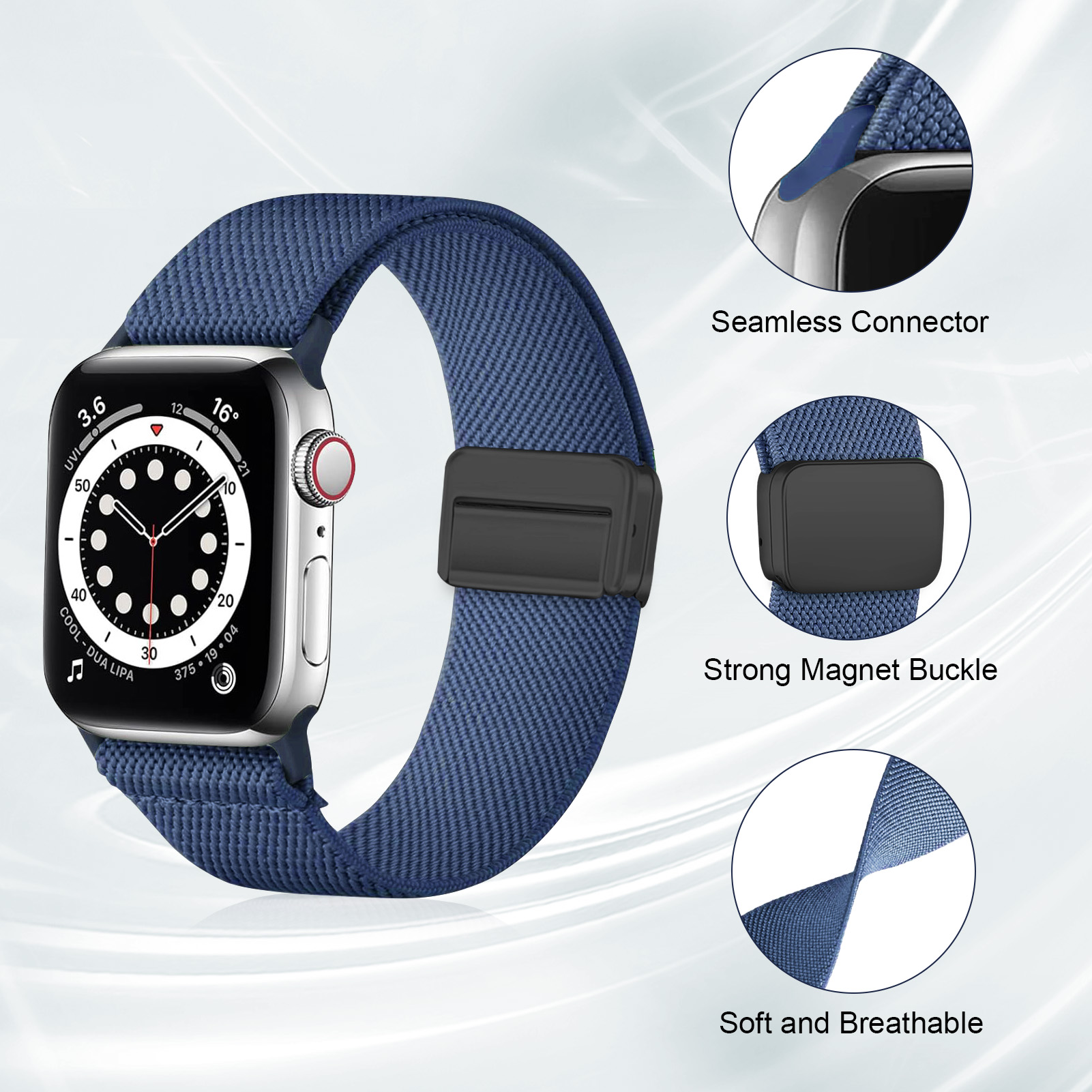 Correia magnética para Apple W - Milanese Loop Magnetic avaliação e preço