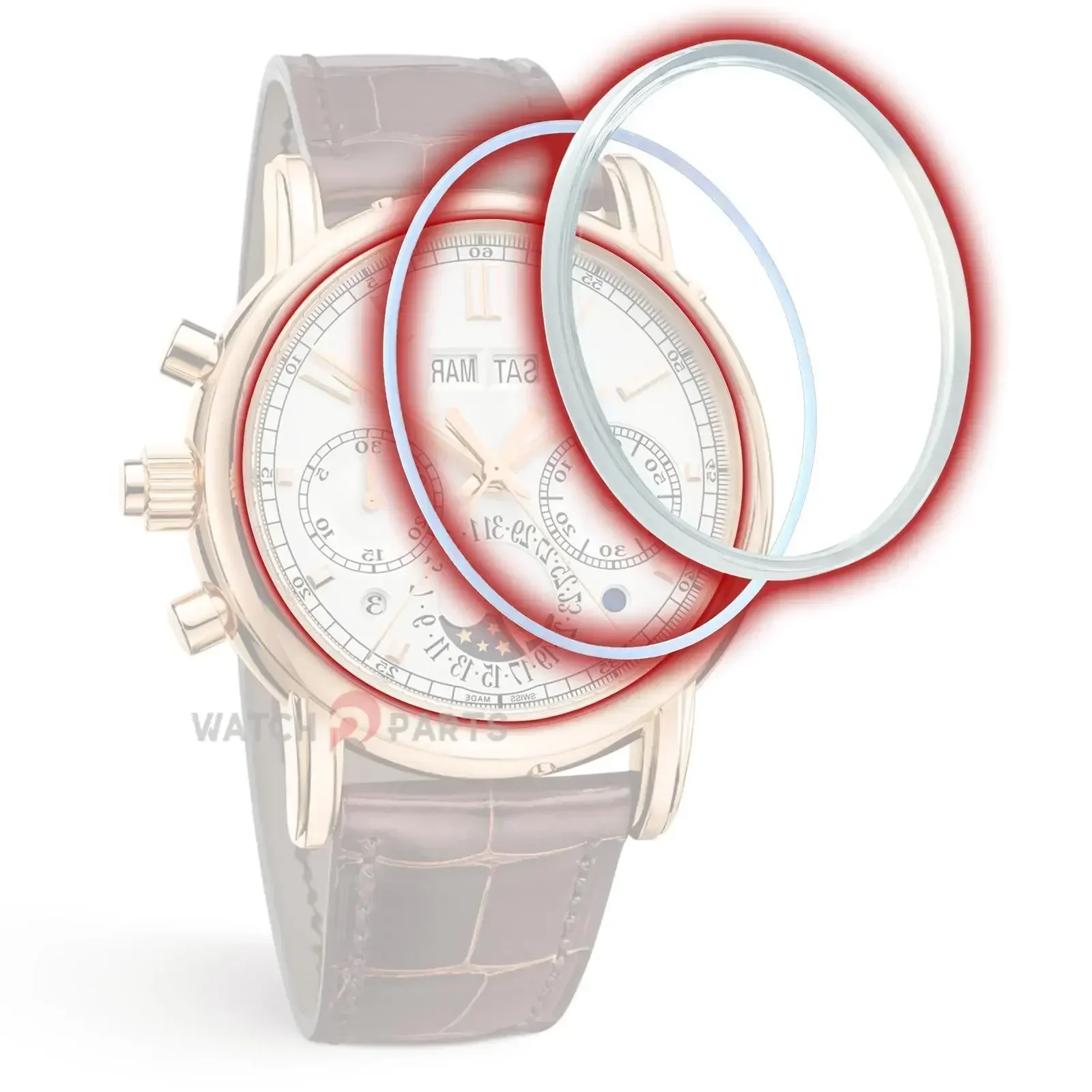 Cristal de Safira para Relógio - Patek Philippe Watch Calatrava avaliação e preço