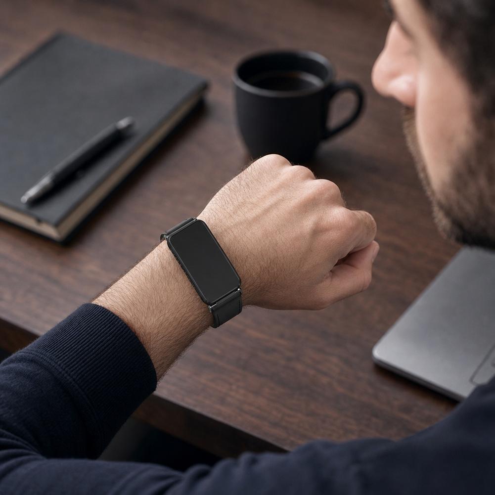 Pulseira de Couro para Garmin  - Leather Strap Quick Release avaliação e preço