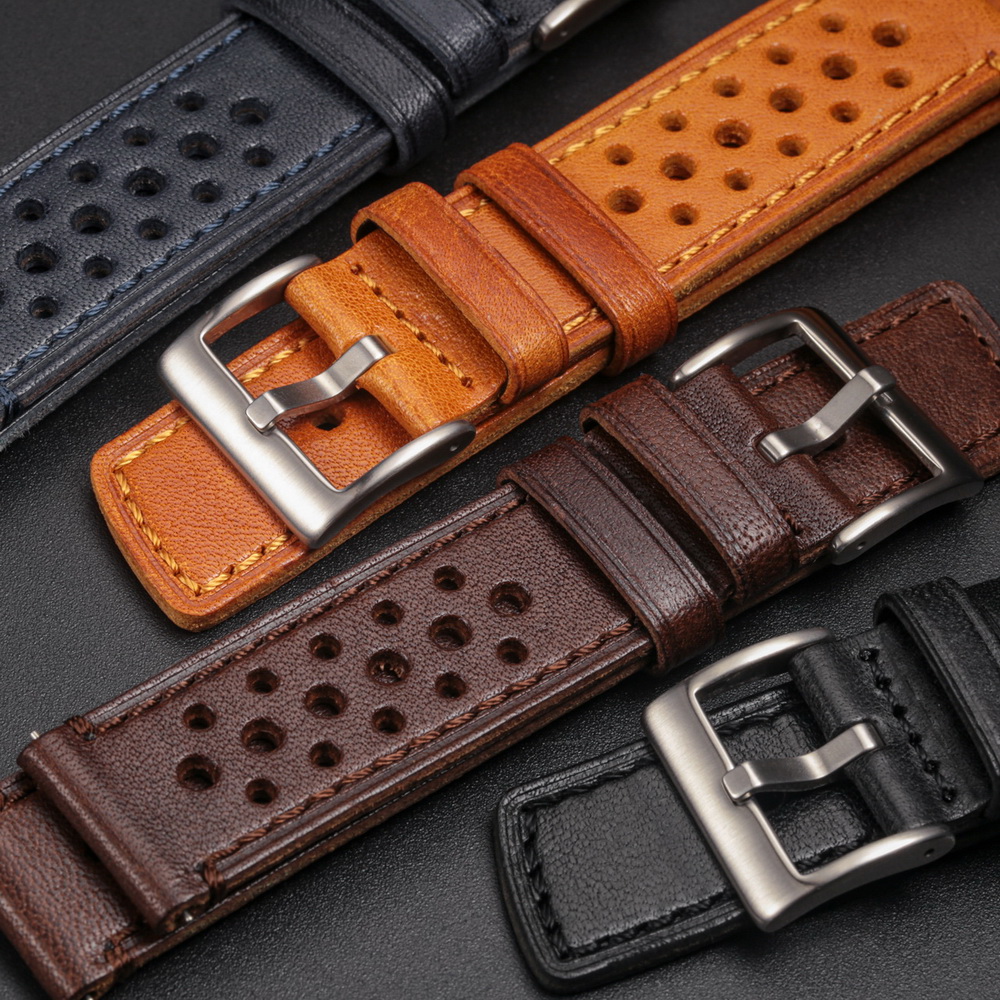 Hemsut pulseira de relógio de  - Leather Strap Quick Release avaliação e preço