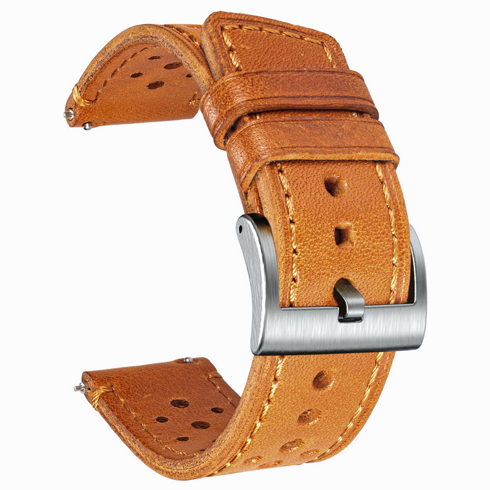 Hemsut pulseira de relógio de  - Leather Strap Quick Release avaliação e preço