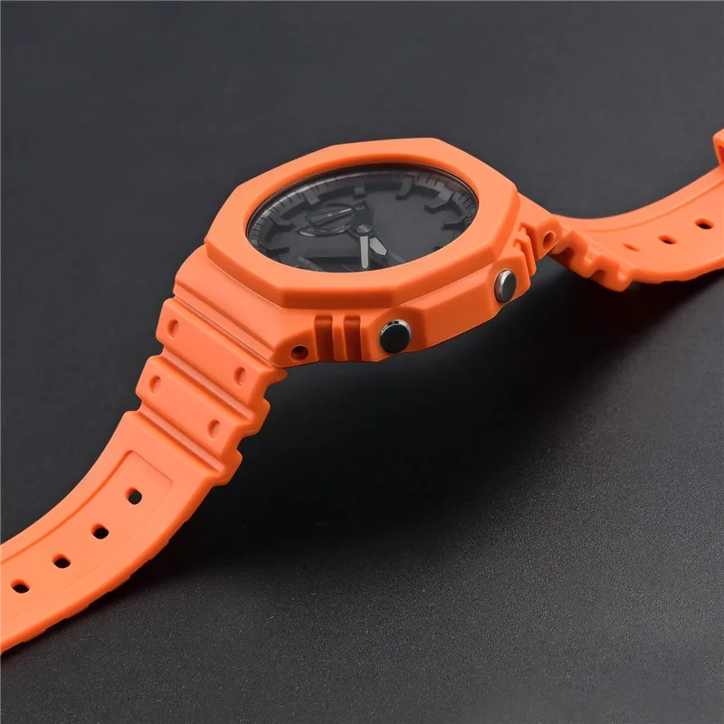 Pulseira de Borracha, Caixa e  - Casio Watch G-Shock Ga-2100 avaliação e preço